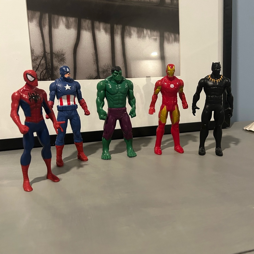 Marvel Heroes Action Figure Collection - Collection of 5